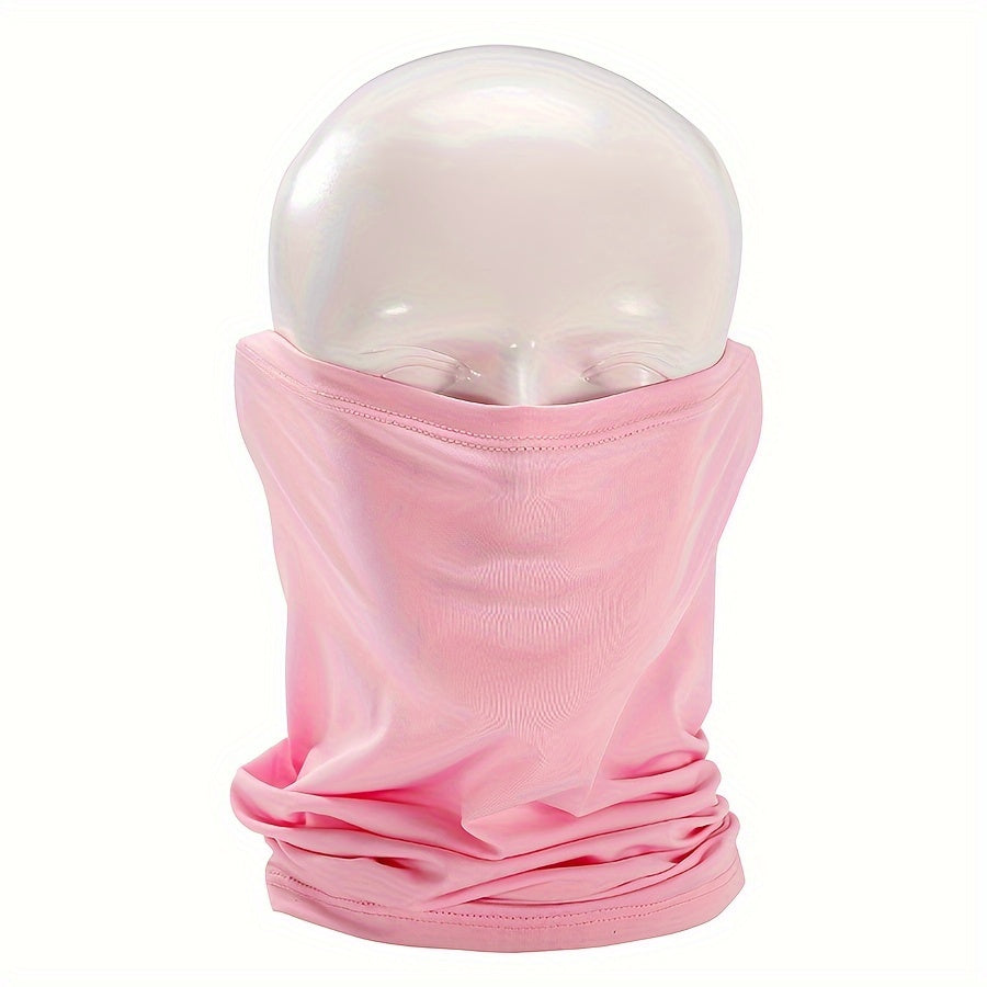 4 Pack Motorcycle Face Mask Neck Gaiter Scarf Breathable Sunscreen Cover