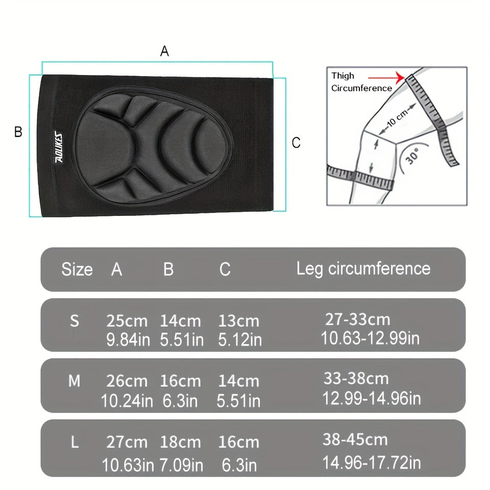 2pcs Sports Sponge Knee Pads Anti-collision For Volleyball Dancing