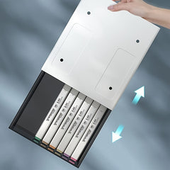 Adhesive Under Desk Drawer Large Desk Storage Box