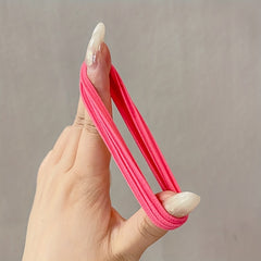 5pcs Colorful Hair Tie Hair Bands Ponytail Holders for Girls
