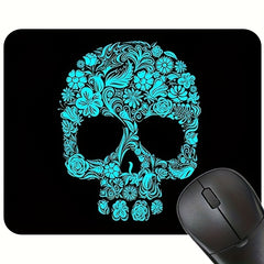 Skull Rubber Office Desk Mat Non-slip Mouse Pad