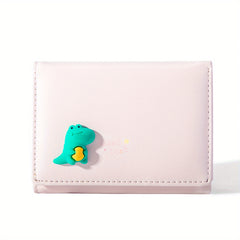 Animal Dinosaur Trifold Wallet for Girls