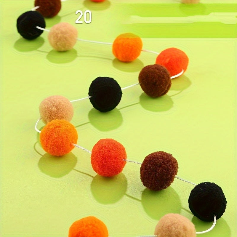 3pcs Colorful Wool Banner Party Home Decor