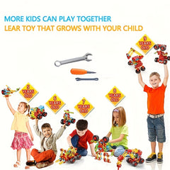 287pcs Screw Building Blocks Toys for Kids with Screwdrivers Educational Toys