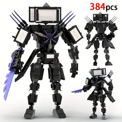 384pcs Anime & Superhero Building Blocks Set - Ideal Gift for Video Game Fans