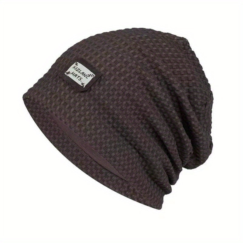 Spring Summer Thin Pullover Hat Breathable Mesh Turban All match Hat