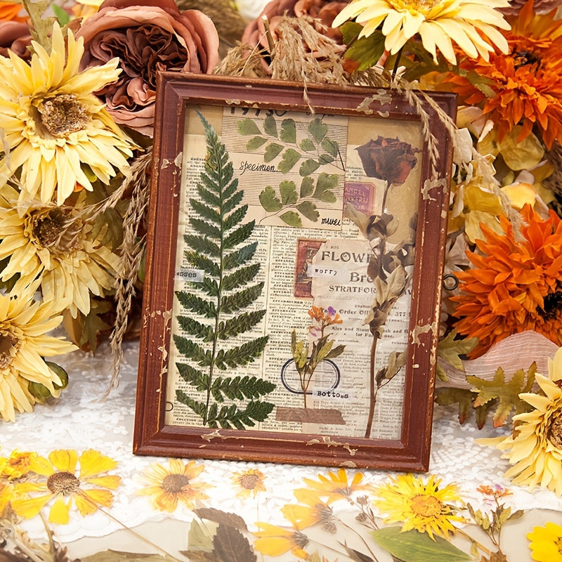 6pcs Flower Stickers Pet Decorative Scrapbook Decor