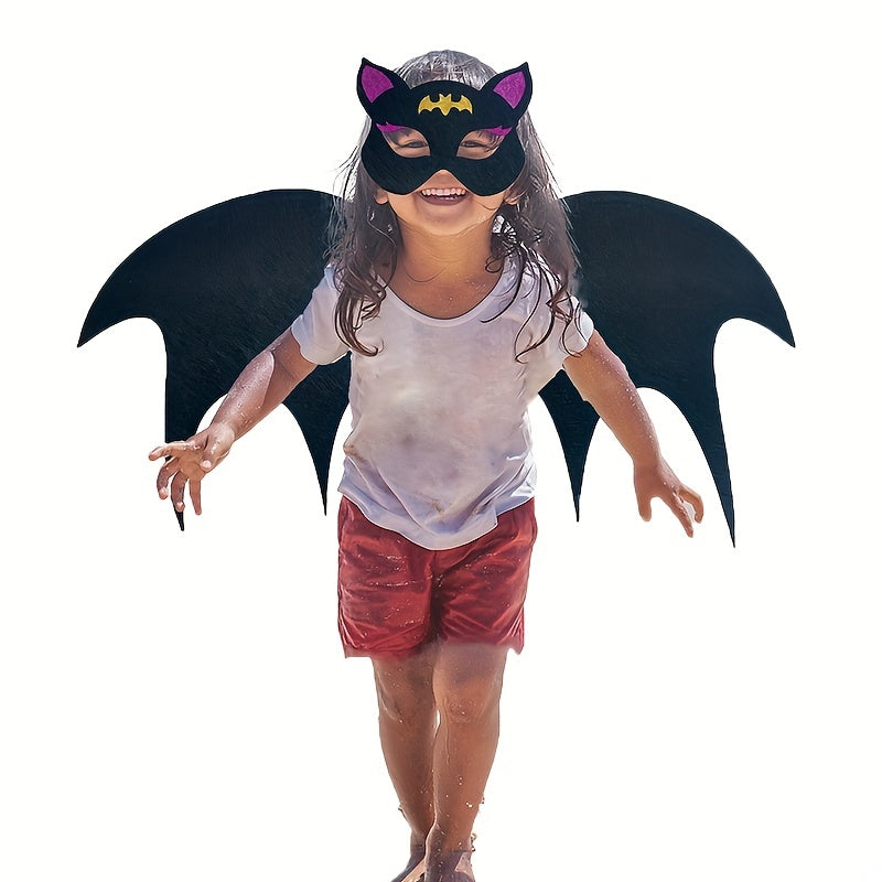 2pcs Bat Wing Mask Set for Christmas Halloween Cosplay
