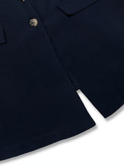 Women's Single Breast Button Tunic Blazer Vest