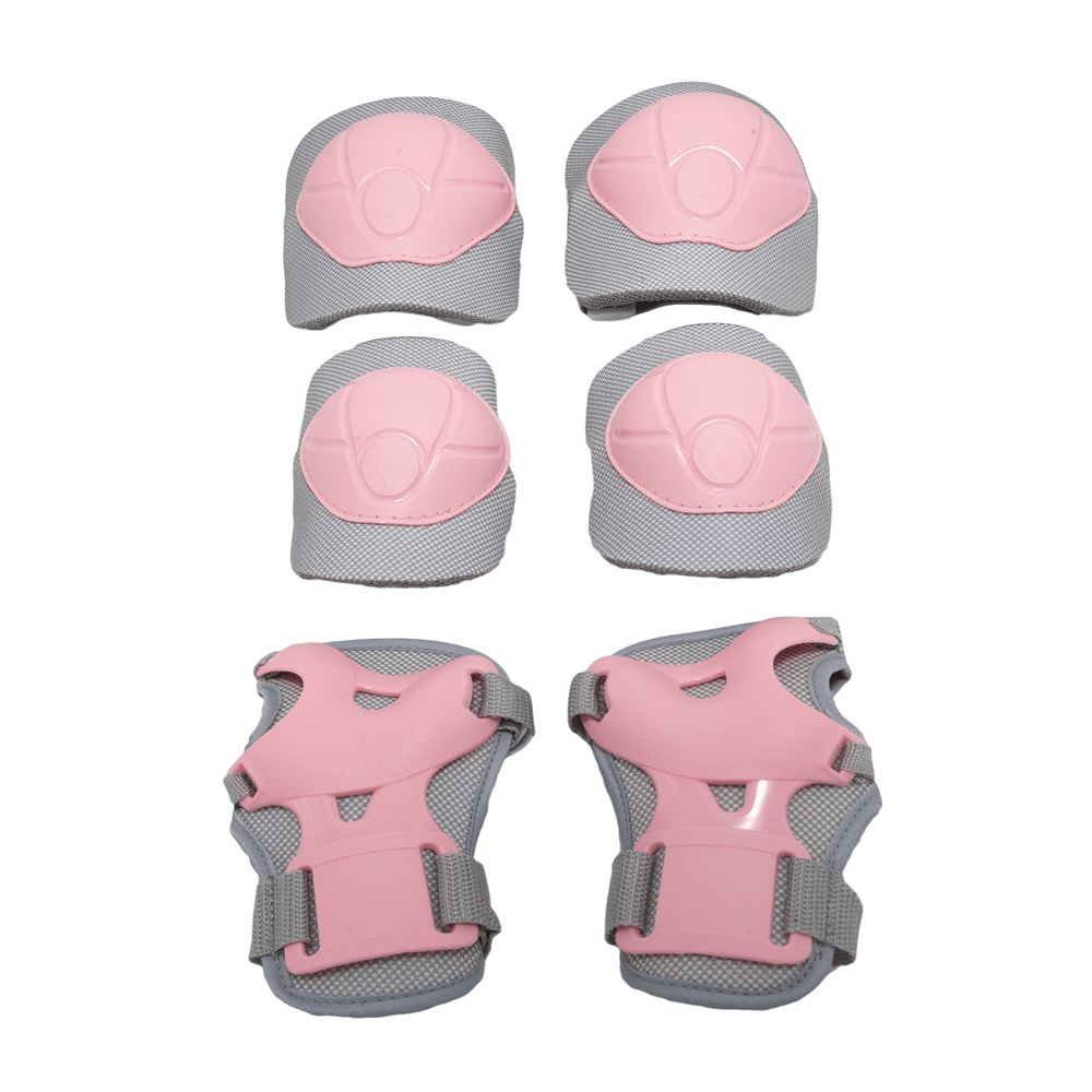 Skateboard Protective Gear Set for Girls - Wrist & Palm Guards, Elbow Pads