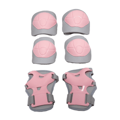 Skateboard Protective Gear Set for Girls - Wrist & Palm Guards, Elbow Pads