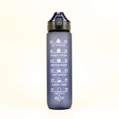 Large Capacity Translucent Frosted Water Bottle for Camping Sports Gym