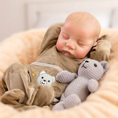 Realistic Reborn Baby Doll Vinyl Newborn Soft Toy for Children Over 3 Years Old