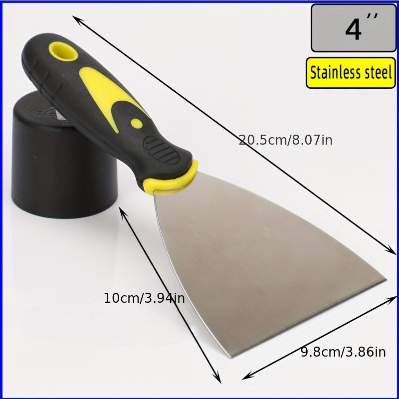 4pcs Gray Cleaning Shovel Plastering Set Repair Tool 5.08-12.7cm
