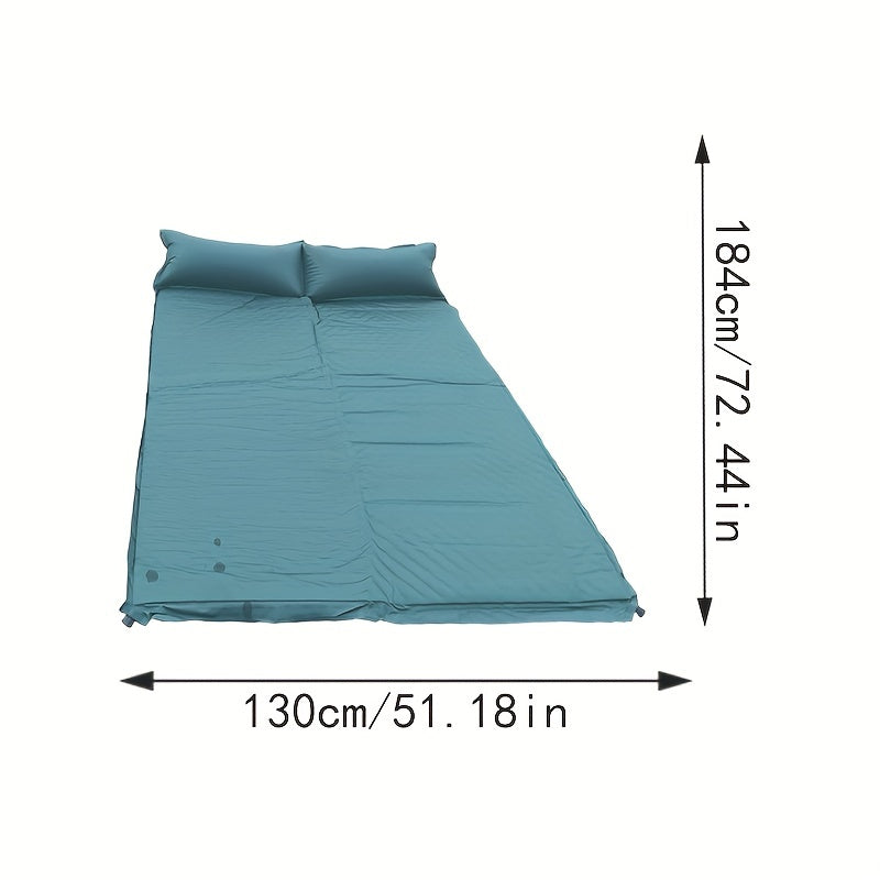 Inflatable Egg Shaped Camping Cushion, Moisture-proof Sleeping Pad