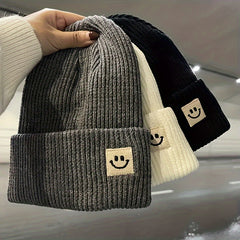 Winter Knitted Beanie Hat Ear Protection Warm Hat