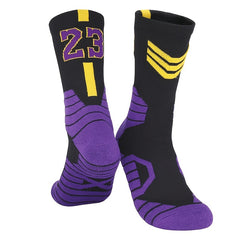 Men's Breathable Basketball Mid-calf Socks