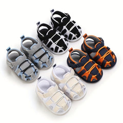 Baby Boys Breathable Sandals Lightweight Anti-Slip Comfortable Sandals