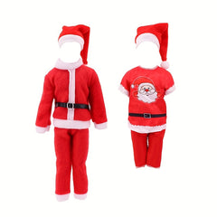 Mini Merry Christmas Ornament & Xmas Clothes For 11.8" Dolls