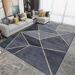 Nordic Geometric Floor Carpet Non Slip Rug Machine Washable