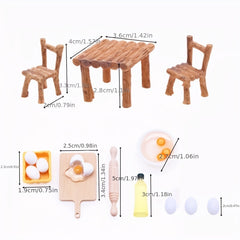 Dollhouse Simulation Food Play Set