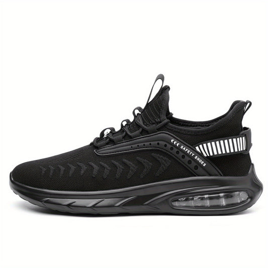 Breathable Steel Toe Anti Smashing Work Safety Shoes