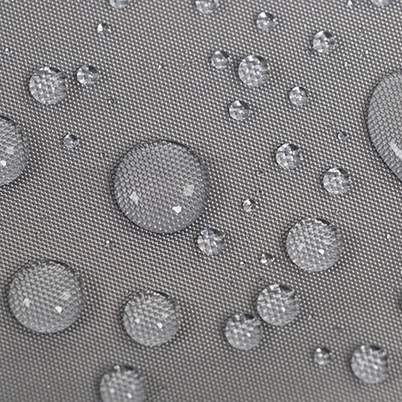 Waterproof Shower Curtain Plain Solid Fabric with 12 Hooks
