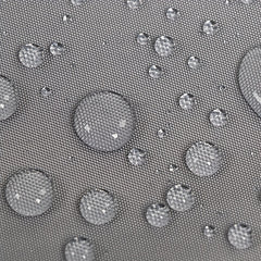 Waterproof Shower Curtain Plain Solid Fabric with 12 Hooks
