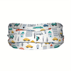 Unisex Cartoon Truck Headband Sweat Wicking Stretchy & Breathable Polyester