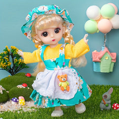 16cm Surprise Doll Toy Gift with Skirt - Mini Doll Party Dress Birthday Gift