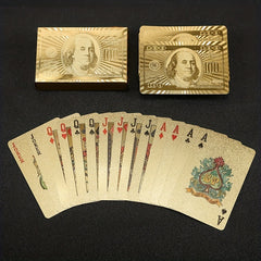 Silver Foil Poker Cards for Party, Table Game