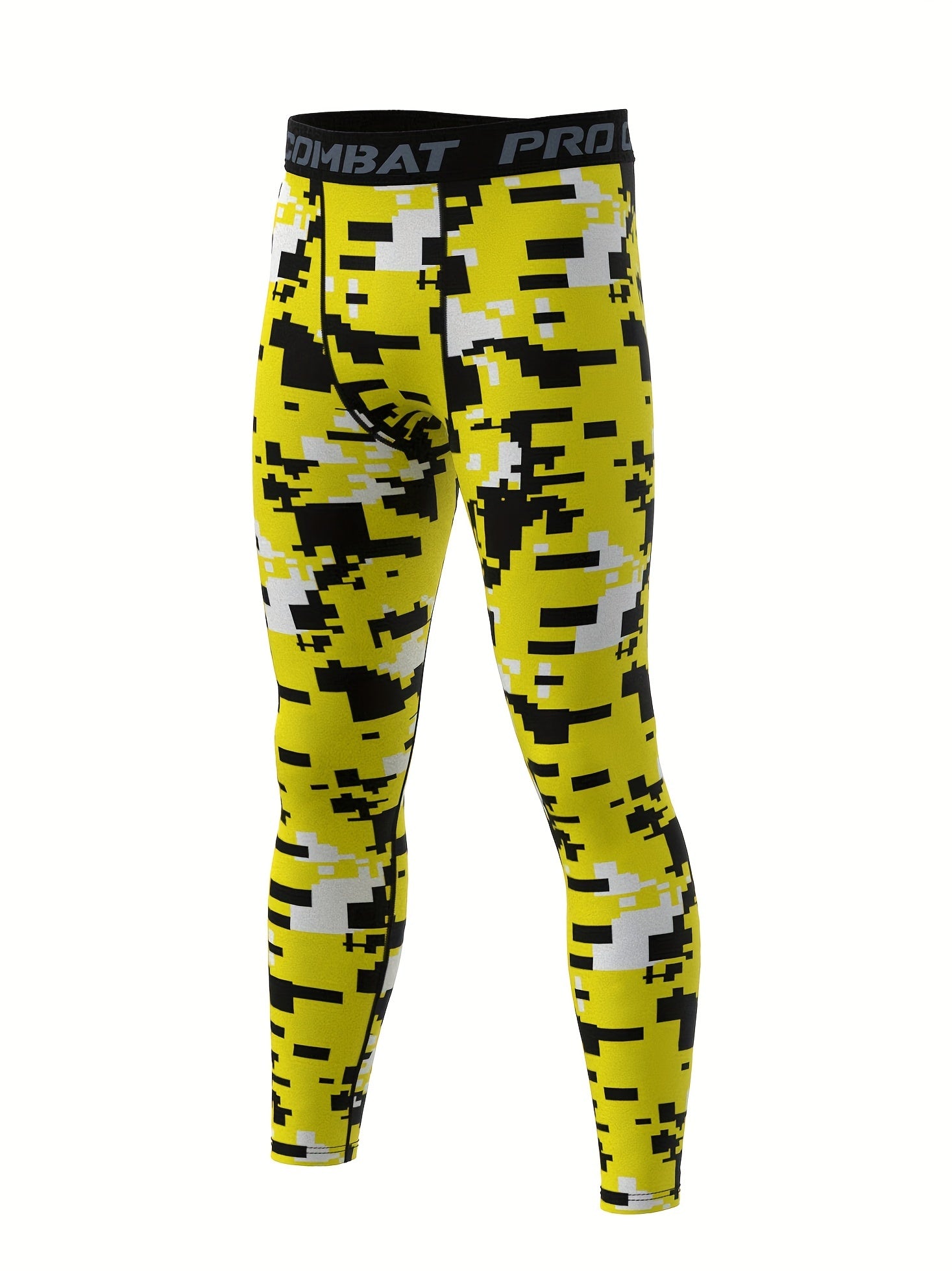 Men's Camo Compression Pants Quick Drying Leggings