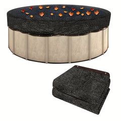 Round Pool Net Cover For Above Ground Pools Winter Covers - Mesh Leaf Catcher