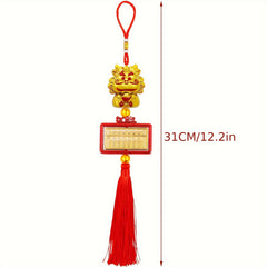 4pcs Spring Silk Ball Lantern Pendant for Decoration & Gift