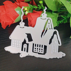 House Building Metal Cutting Dies Stencil DIY Scrapbooking