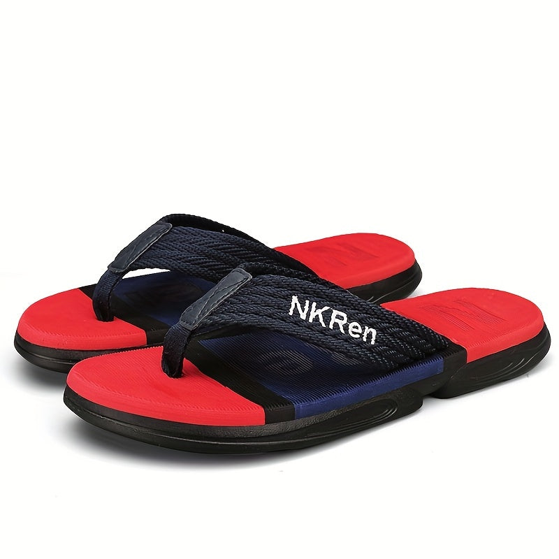 Men's Arch Support Flip Flops Lightweight Non-slip Thong Sandals