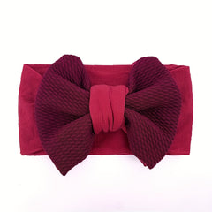 1pc Bow Soft Elastic Hair Band Headbands Hair Accessories For Girls Kids