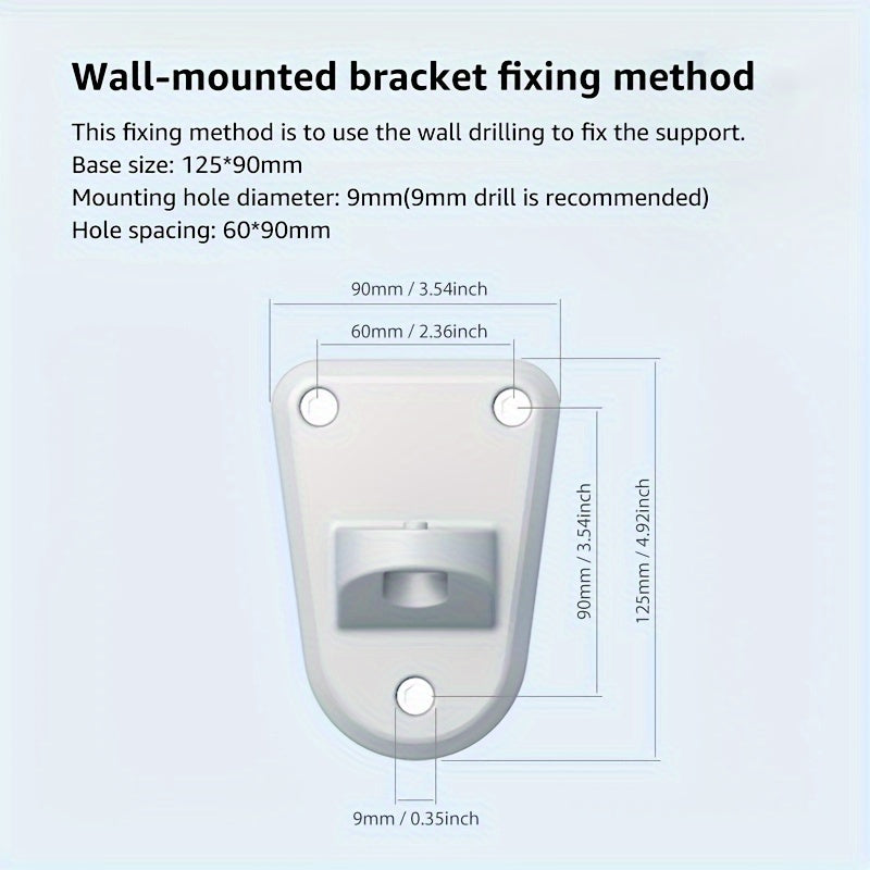 Bewiser Monitor Wall Mount Single Monitor Wall Arm For 43" Flat Curved Screens