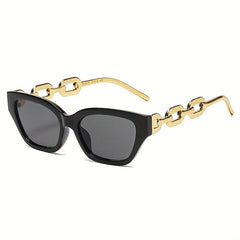 Y2K Cat Eye Sunglasses Chain Charm UV400