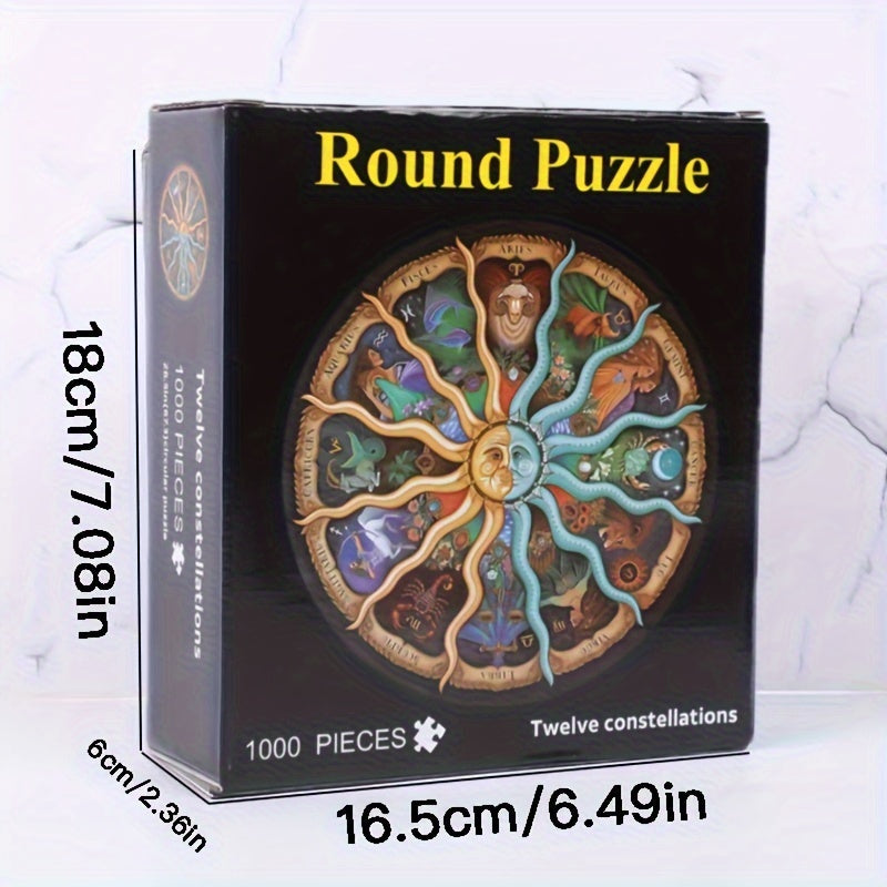 12 Constellation Puzzles 1000 Pieces High Difficulty Adult Version