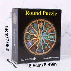 12 Constellation Puzzles 1000 Pieces High Difficulty Adult Version