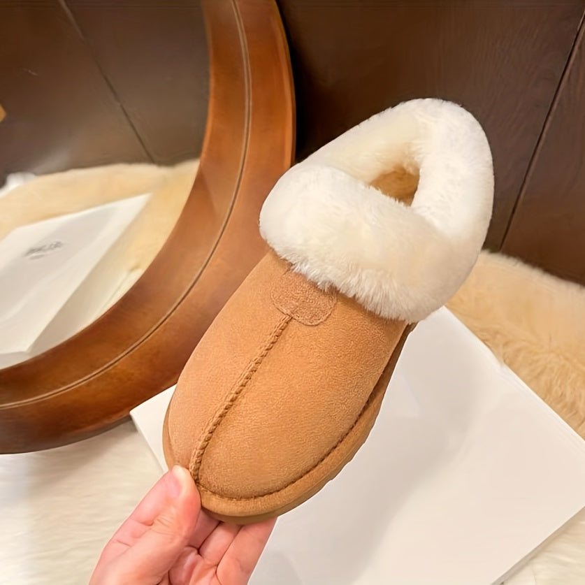 Women's Cozy Platform Ankle Boots