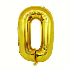 4pcs Golden Number Balloons Year Party Decoration Christmas Wedding Decor