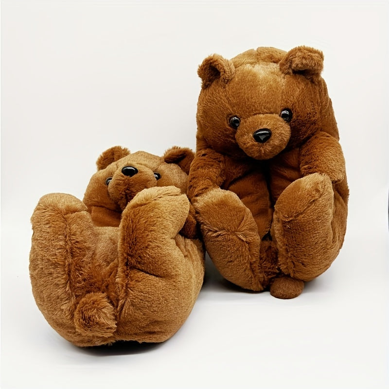 Anime Cozy Slides Bear Plush Comfy Slippers
