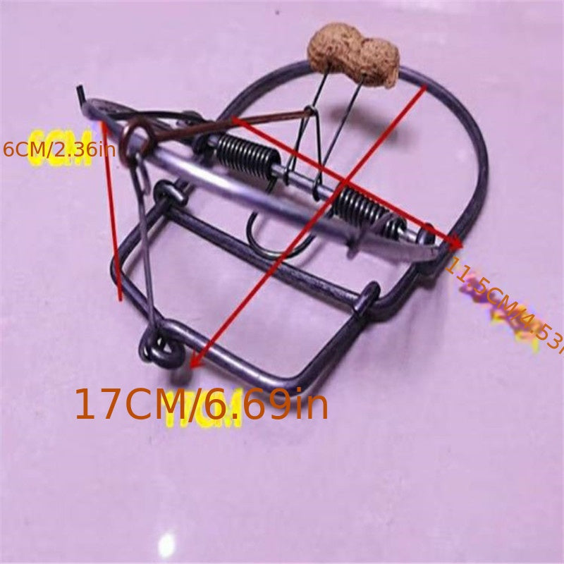 1pc Reusable Metal Mouse Trap Safe & Reliable Large Clip Rodent Trap