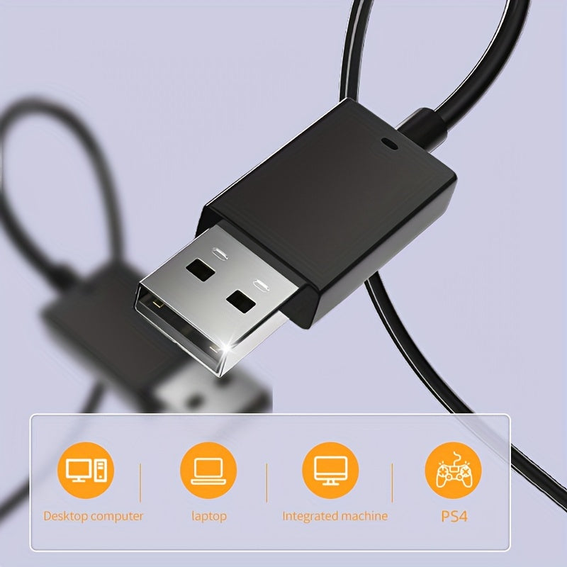 Wired Computer Game E sports Earphones USB Interface In ear Headphone