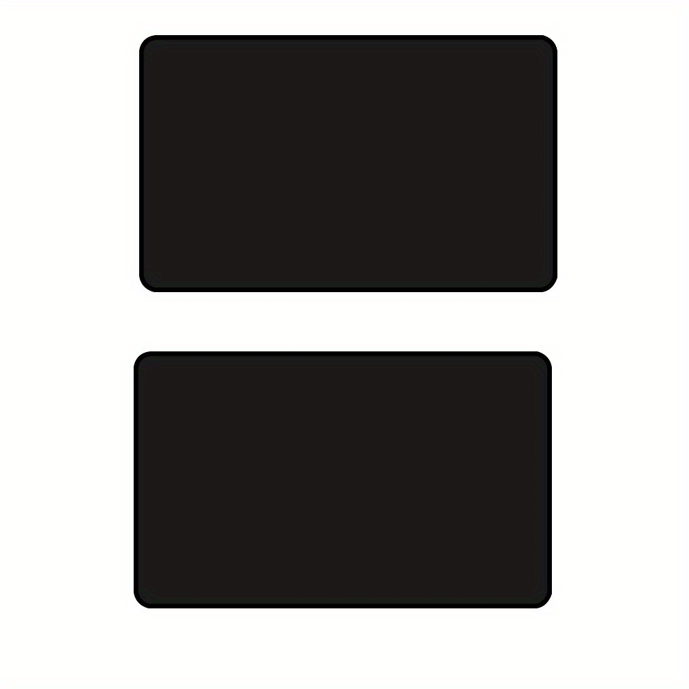 Car Side Window Sunshades Set with Hidden Magnetic Silvery Curtains