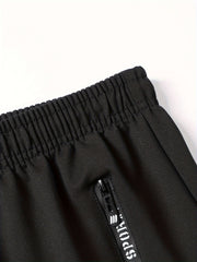 Men's Outdoor Drawstring Sweatpants Thin Casual Jogger Pants
