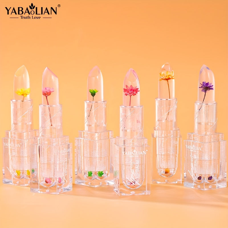 Moisturizing Sheer Lipsticks - 6 Colors