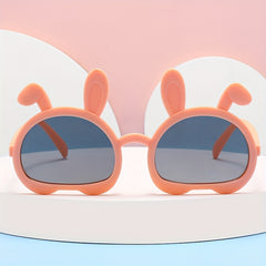 Boys Bunny Ear Sunglasses UV Protection Kids Accessories